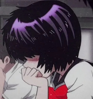 ✨ anime, girl, cartoon, sad, emo, manga telegram sticker