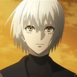 🌟 Haise Sasaki Tokyo Ghoul anime, character, haise sasaki, tokyo ghoul telegram sticker