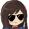 anime reaction ➝ @benti_stickers telegram emojis 😎