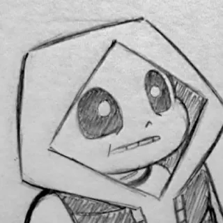 😳 Sans Undertale undertale, skeleton, sans, hoodie, cartoon telegram sticker