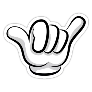Mickey Hands telegram stickers