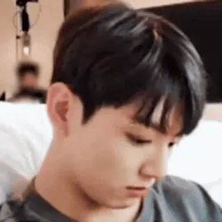 ☹️ Jungkook kpop, singer, man, bts, artist telegram sticker