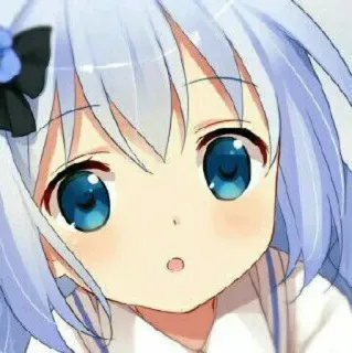 Chino Kafuu By: @Mita_Loli & @Sora_rin telegram stickers