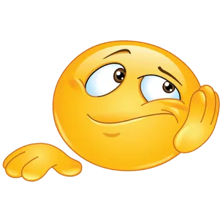 😒 emoji, happy, bored, waiting, eyes, face telegram sticker