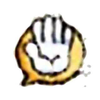 ✋ mano, stop telegram sticker