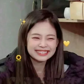 😁 Jennie kpop, jennie kim, blackpink, chanteuse, célébrité, sourire, coréen telegram sticker