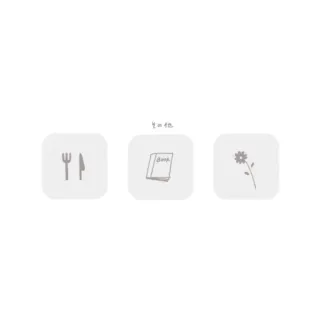 🌷 y = 12 Icône, Fourchette, Couteau, Livre, Fleur, Symboles whatsapp sticker