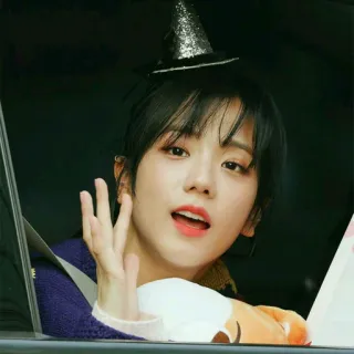 JISOO BLACKPINK ❤️ By @susuimut telegram stickers