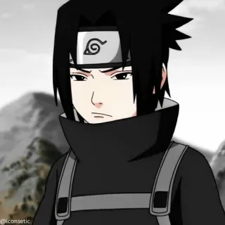 🌟 Sasuke Naruto anime, sasuke, naruto, manga, ninja, uchiha telegram sticker