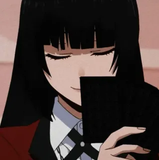 ♣️ Yumeko Jabami Kakegurui Anime, Jeux de hasard, Manga, Kakegurui, Yumeko Jabami whatsapp sticker