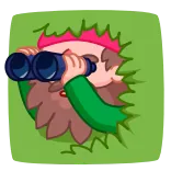 Tramp telegram stickers