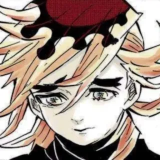 💖 Doma Demon Slayer anime, demon slayer, doma, manga telegram sticker