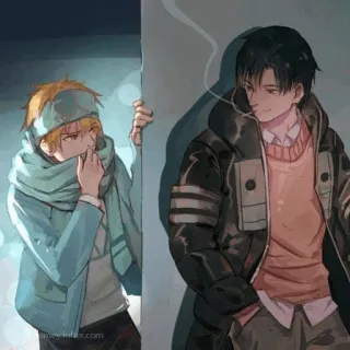 ⚡️Boy smoking⚡️ @hatred_13 ⚡️ telegram stickers