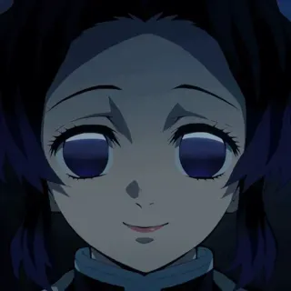🦋 Shinobu Kocho Demon Slayer Аниме, Клинок, рассекающий демонов, Шинобу Кочо, Персонаж, Женский, Мультфильм whatsapp sticker