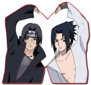 ❤ Itachi Uchiha Naruto Anime, Karakter, Kartun, Uchiha, Itachi, Sasuke telegram sticker