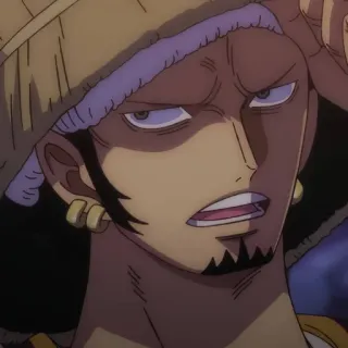 🫀 Trafalgar Law One Piece Anime, Cartoon, Manga, One Piece, Trafalgar Law, Pirat, Hut telegram sticker