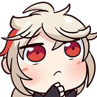 🤔 อนิเมะ, ตัวละคร, อีโมติคอน, สติกเกอร์ telegram sticker