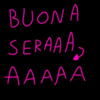 🌚 BUONA
SERAAA,
AAAAAA 인사, 좋은 저녁, 이탈리아어, 표현, 텍스트 telegram sticker
