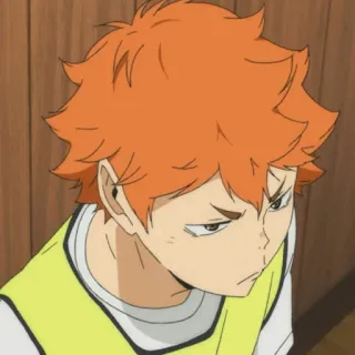 🍂 Hinata Shoyo Haikyuu!! Anime, Mangá, Esportes, Voleibol, Personagem, Hinata, Shoyo, Haikyuu telegram sticker