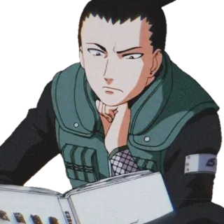 📓 Shikamaru Nara Naruto Shikamaru, Naruto, Anime, Manga, Charakter, Denken, Faul whatsapp sticker