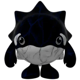 🐳 ปลาวาฬเพชฌฆาต, ตุ๊กตา, ของเล่น, วาฬ, สัตว์, น่ารัก telegram sticker