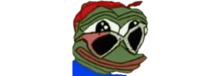 😎 Pepe the Frog meme, frog, internet culture telegram sticker