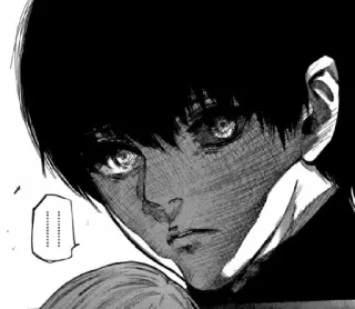 🖤 Haise Sasaki Tokyo Ghoul Haise Sasaki, Tokyo Ghoul, Anime, Manga, Ghoul, Oscuro, Disegno telegram sticker