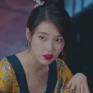 🙄 IU IU, Корейская певица, Корейская актриса, Женщина, Знаменитость, Певица, Актриса telegram sticker