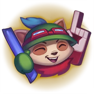 🎮 Teemo League of Legends game, champion, Teemo, League of Legends telegram sticker