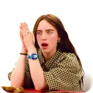 🧐 Billie Eilish telegram sticker