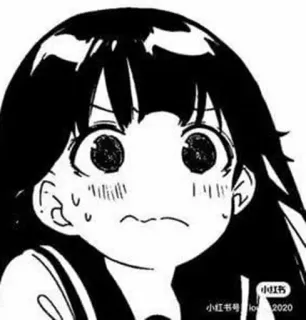 ⚓️ 小红书号:kioa_2020 anime, girl, manga, cartoon, drawing, illustration telegram sticker
