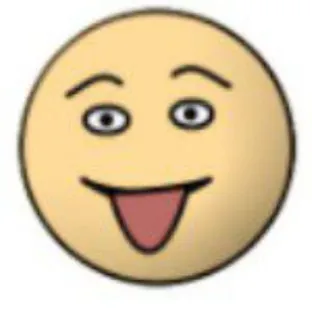🌟 表情符号, 脸, 舌头, 搞笑, 好玩 telegram sticker