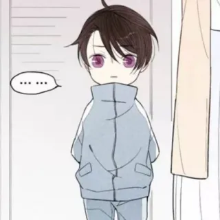 🥞 ... anime, manga, cartoon, boy, chibi, cute telegram sticker