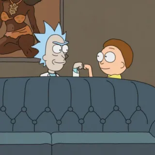 🛸 Rick Rick and Morty Cartoon, Rick and Morty, Erwachsenenanimation, Comedy, Sci-Fi telegram sticker