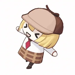 😆 Amelia Watson anime, vtuber, cute, cartoon, hololive telegram sticker