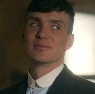 🥰 Thomas Shelby Peaky Blinders Peaky Blinders, Thomas Shelby, Cillian Murphy, TV Show, Drama, Crime telegram sticker