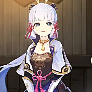 ❄️ Kamisato Ayaka Genshin Impact Anime, Video game, Karakter, Genshin Impact, Ayaka, Kamisato Ayaka telegram sticker