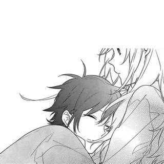 🤗 Anime, Desenho animado, Mangá, Abraço, Amor telegram sticker