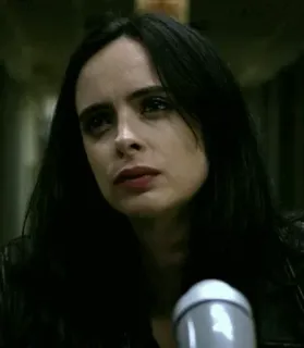 🥀 Jessica Jones kristen ritter, série tv, marvel, super-héros, jessica jones telegram sticker