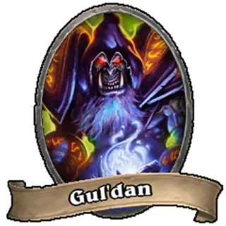 👳 Gul'dan personnage de jeu vidéo, fantaisie, magicien, sorcier whatsapp sticker