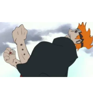 👊 Pain Naruto anime, naruto, pain, akatsuki, character, manga telegram sticker