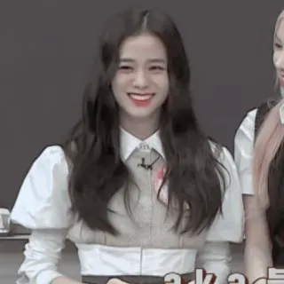 🥟 Jisoo K-pop, Blackpink, cantante, mujer, ídolo whatsapp sticker