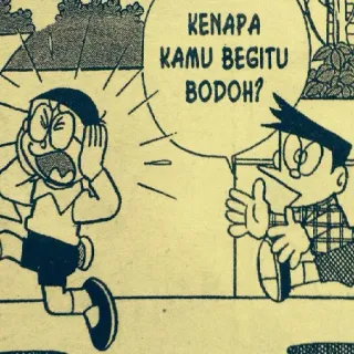 😡 KENAPA
KAMU BEGITU
BODOH? BD, Indonésien, Texte, Dessin animé, Question whatsapp sticker