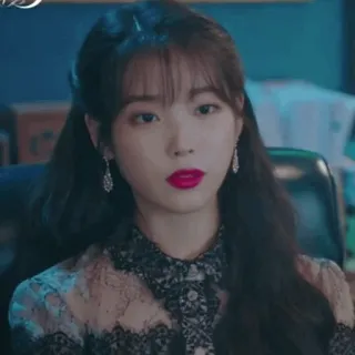 🌙 IU koreanische Sängerin, Schauspielerin, Sängerin, koreanisch, Frau, Promi telegram sticker