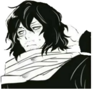 Aizawa Shota whatsapp stickers