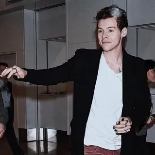 🎵 Harry Styles Harry Styles, singer, celebrity, musician, portrait, male telegram sticker