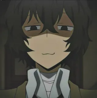 🥂 Osamu Dazai Bungou Stray Dogs Anime, Manga, Bungou Stray Dogs, Dazai, Osamu Dazai, Charakter whatsapp sticker