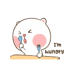 Puffe Bear @stickersb2b whatsapp stickers