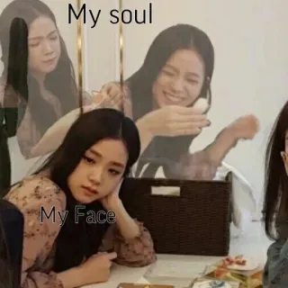 😂 My soul
My Face meme, mood, kpop, girl, soul, face telegram sticker