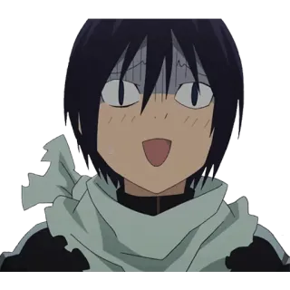 😨 Yato Noragami Аниме, Персонаж, Ято, Норагами, Манга, Выражение whatsapp sticker